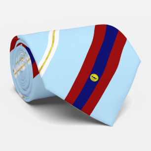 Downey (California) city flag Neck Tie