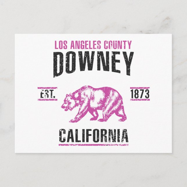 Downey Postcard (Front)
