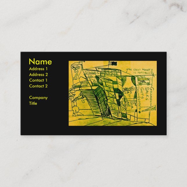 DOWNGRADED BUSINESS CARD (Front)