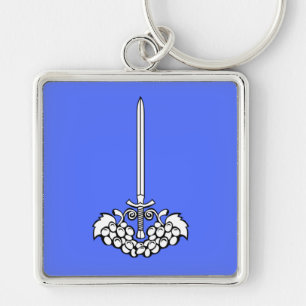 Downhall Flag - Key Ring