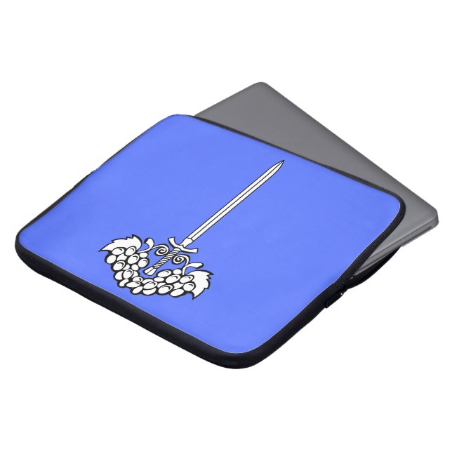 Downhall Flag - Laptop Sleeve (Front Top)