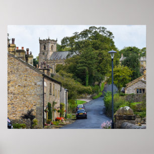 Downham Village  Poster