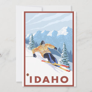 Downhhill Snow Skier - Idaho
