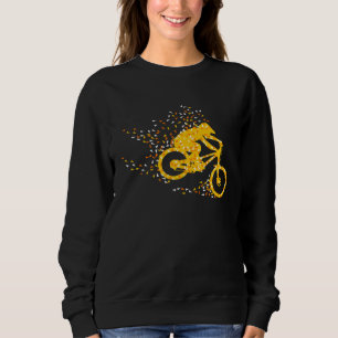 Downhill Geometry Polygon MTB Mountain Bike Bike P Sweatshirt