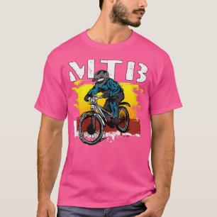Downhill Mauntain Bike Mtb Wheel Racing Ride Bmx T-Shirt