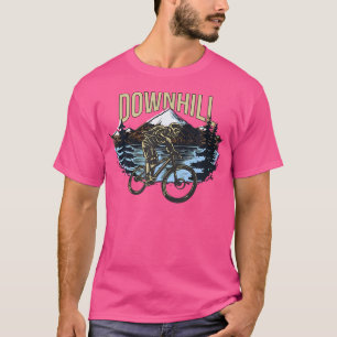 Downhill Mountain Bike Mtb Bike Cyclist Bmx Bike P T-Shirt