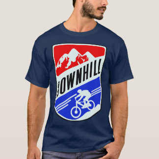 Downhill Mountain BikeCycling Cyclist T-Shirt