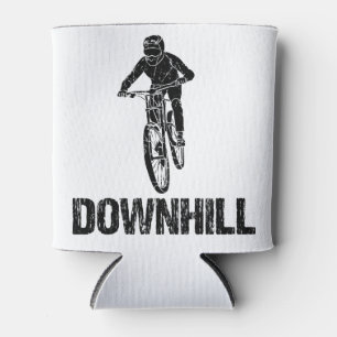Downhill Mountain Biker Can Cooler
