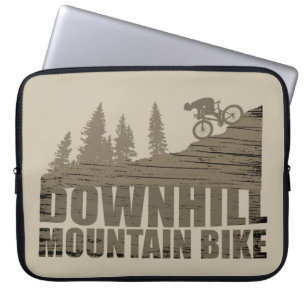 Downhill mountain biking laptop sleeve
