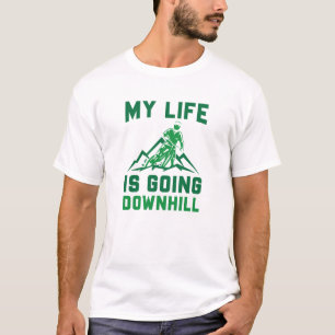 Downhill Mountain Biking T-Shirt