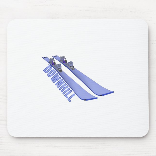 Downhill Mouse Mat (Front)