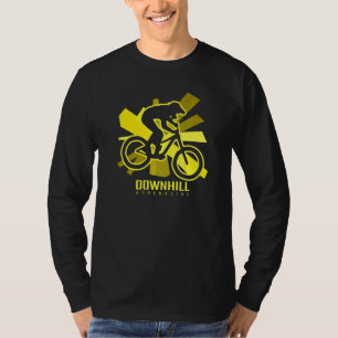 Downhill Mtb Mountain Bike Adrenaline Biker Saying T-Shirt