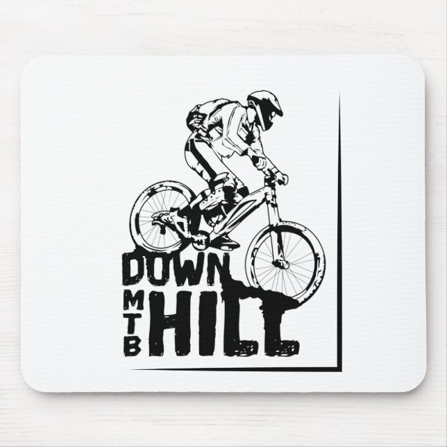 Downhill MTB Mouse Mat (Front)