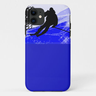 Downhill on the Ski Slope iPhone 11 Case
