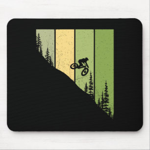 Downhill Rider Mtb - Mountain Biking Bike Biker Ri Mouse Mat