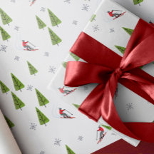 Downhill Ski Pattern 