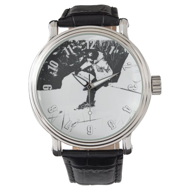 Downhill Skier - Let's Ski!   Watch (Front)