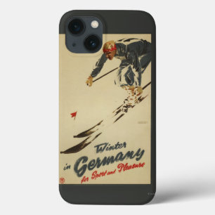 Downhill Skier - Sport and Pleasure Promo iPhone 13 Case