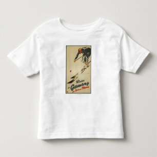 Downhill Skier - Sport and Pleasure Promo Toddler T-Shirt