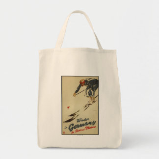 Downhill Skier - Sport and Pleasure Promo Tote Bag