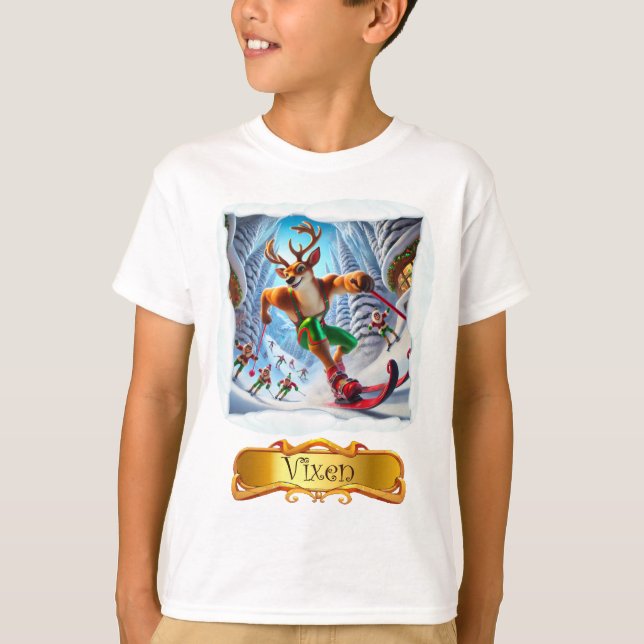 Downhill Vixen T-Shirt (Front)