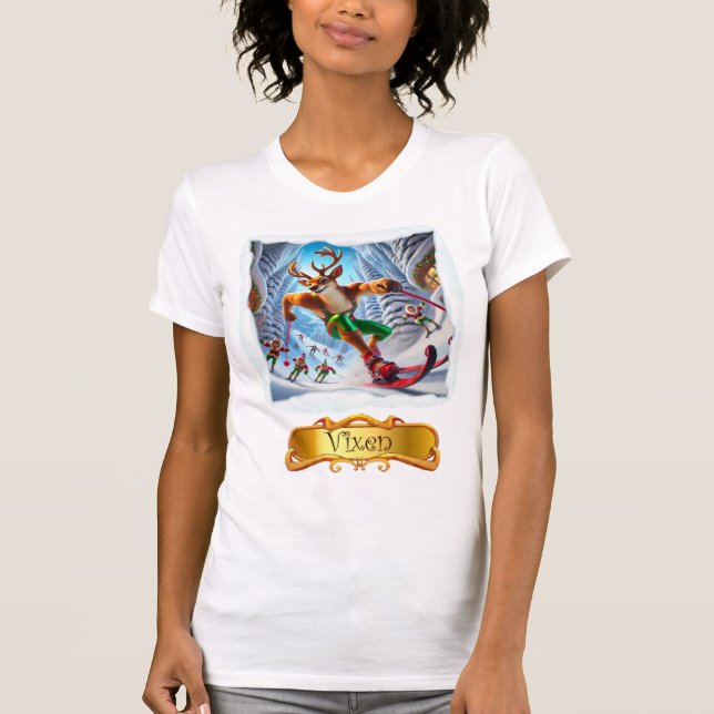 Downhill Vixen T-Shirt (Front)