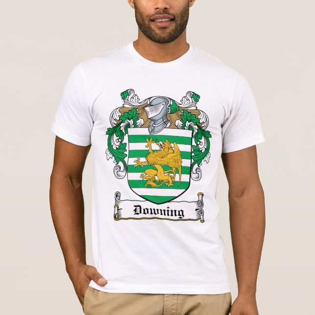 Downing Family Crest T-Shirt (Front)