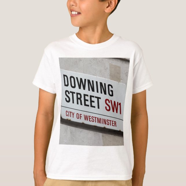Downing Street Sign T-Shirt (Front)