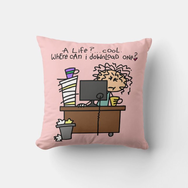 Download Life Humour Cushion (Front)