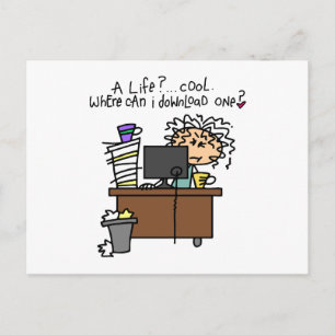 Download Life Humour Postcard