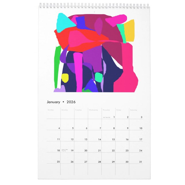 Download Sun Excessive Pink Eggplant Water Calendar (Jan 2026)