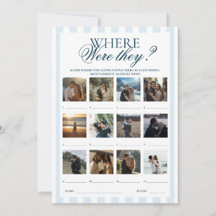 Downloadable Blue Stripes Where were they Card