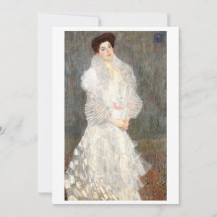Downloadable Hermine Gallia by Gustav Klimt Invitation