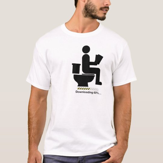 Downloading 60% T-Shirt