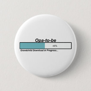Downloading Opa to Be 6 Cm Round Badge