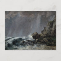 Downpour at Etretat