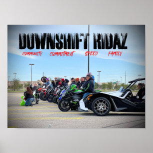 Downshift Ridaz Poster