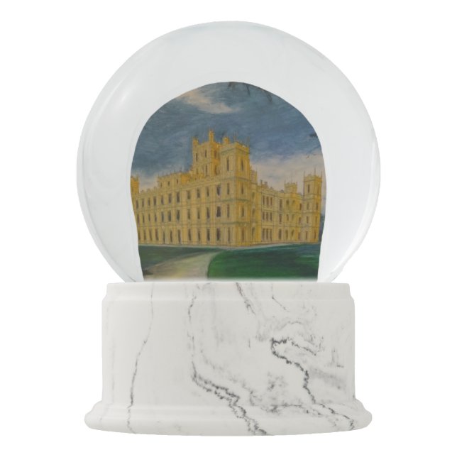 Downton Abbey – Highclere Castle Snow Globe (Front)