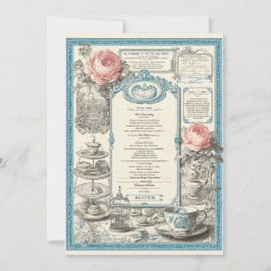 Downton Delight    Proper Gathering Invitation
