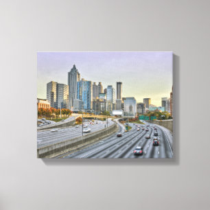 Downtown Atlanta Canvas Print