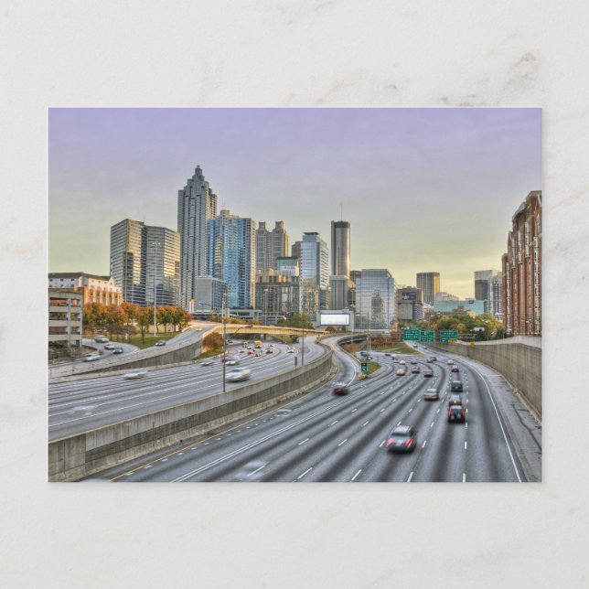 Downtown Atlanta Postcard (Front)