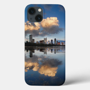 Downtown Austin Texas Skyline Sunset Ladybird Lake iPhone 13 Case