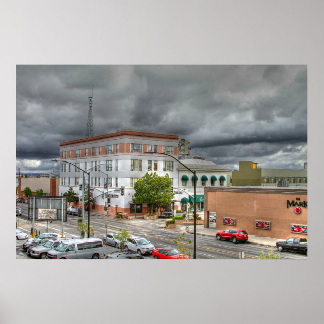 Downtown Bakersfield Poster (Front)