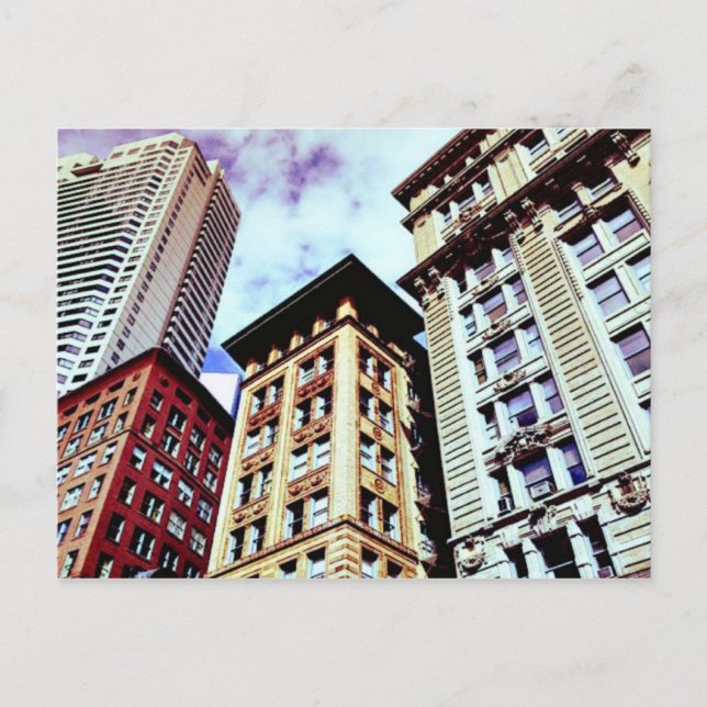 Downtown Boston Postcard (Front)