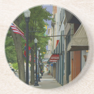 Downtown Bristol - Tennessee sidewalk Coaster