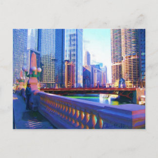 Downtown Chicago Postcard
