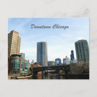 Downtown Chicago Postcard