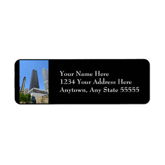 Downtown Chicago Return Address Labels