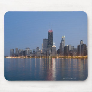 Downtown Chicago Skyline Mouse Mat