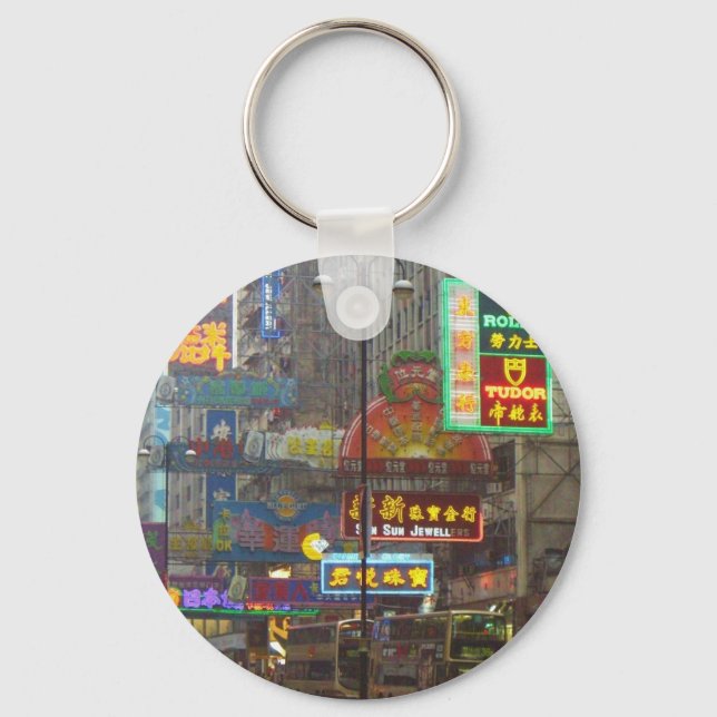 Downtown China keychain (Front)